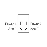 Narva 60292BL Off/On Waterproof Heavy-Duty Toggle Switch