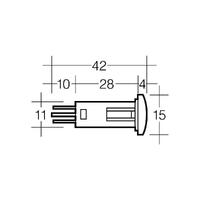 Narva Pilot Led 12V Amber Bl Pack 1