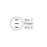 Narva 62056BL On/On Rocker Switch
