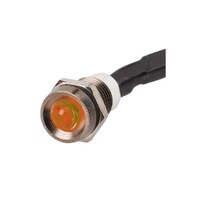 Narva 62082BL 12V Sealed Pilot Lamp Clear Lens with Amber LED