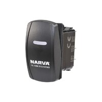 Narva 63254BL 12/24V Sealed Off/On Rocker Switch with Blue LED Illumination