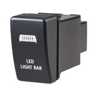 Narva 63326BL OE Style Switch fits Holden/Isuzu Non-Illuminated, LED Light Bar