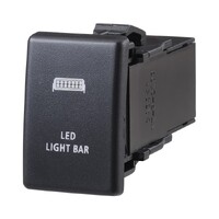 Narva 63338BL OE Style Switch fits Holden/Isuzu Illuminated, LED Light Bar