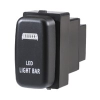 Narva 63362BL OE Style Switch fits Mitsubishi Non-Illuminated, LED Light Bar