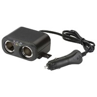 Narva 81046BL Cigarette Lighter Plug with Extended Lead Accessory Sockets and Lighter Fixture