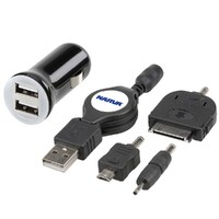 Narva 81054BL Twin USB Power Adaptor Kit