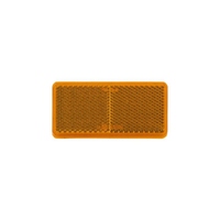 Narva Amber Retro Reflector with Self Adhesive