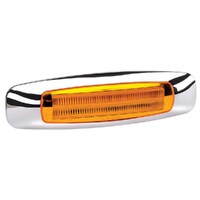 Narva 92446BL 9–33 Volt Model 24 LED Light Guide Side Marker Lamp (Amber)