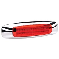 Narva 92454BL 9–33 Volt Model 24 LED Light Guide Rear End Outline Marker Lamp (Red)