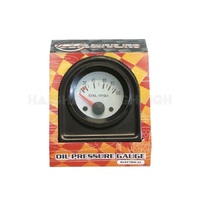 Gauge Elect.Oil 52mm with Sensor White Face