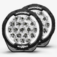 Hardkorr BZR-X Series 7" LED Driving Lights (Pair w/Harness)