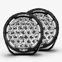 Hardkorr BZR-X Series 9" LED Driving Lights (Pair w/Harness)