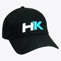 Hardkorr Baseball Cap Snapback, Blue/White Emblem
