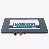 Hardkorr 105Ah Ultra Slim Lithium (Lifepo4) Battery with Bluetooth
