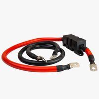 Hardkorr 0AWG Inverter Cable With 250A Fuse (for use with 2000W inverter)