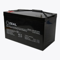 Zeal 12V 125Ah AGM Deep Cycle Battery