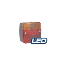 LED Lamp Stop Tail Flasher Square
