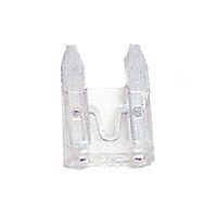 Charge Mini Blade Fuse 25Amp 100Pc Clear