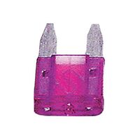 Charge Mini Blade Fuse 3Amp 10Pc Purple