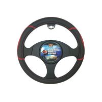 PC Covers Steering Wheel Cover Bl/Rd