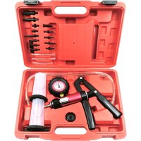 22Pc Hand Held Vacuum Pump & Brake Bleeder Kit