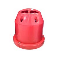 Jetco Air Filter Pod Style Enclosed High Performance Red