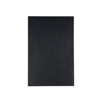 PC Covers Medium Black Rectangular Rubber Mat 59 x 39cm