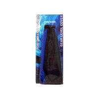 PC Covers Gear Shift Boot Leather Look Blue/Black