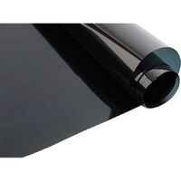 PC Covers Very Dark 15% Black Solar Tint Film Standard 300 cm x 50 cm
