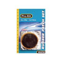Protyre Rubber Patches 6Pc Round 60mm