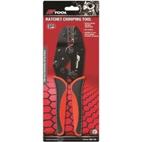PK Tools Ratchet Insulated Terminal Crimping Tool 230mm 9” RG7186