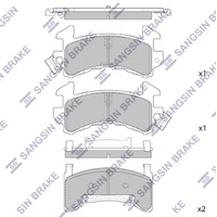 HI-Q Front Brake Pads for GMC Buick Cadillac Chevrolet Pontiac