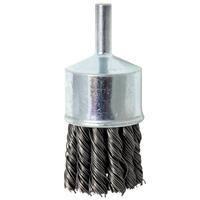 Alpha 30mm Knot Wire End Brush with 1/4" Mandrel Shank GKWEB30