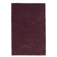 Alpha Non woven Hand Pad Premium / Maroon Bulk GNWHPM