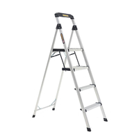 Gorilla 1.0m Platform Step Ladder 120kg Capacity Domestic GOR-4TT