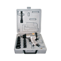 Geiger 1/2" Pneumatic Air Impact Wrench Kit with 10 Sockets GP504K