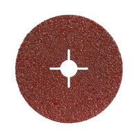 Alpha 100mm A120 Grit AlOx Resin Fibre Disc Bulk GRFA100120