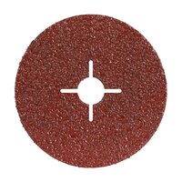 Alpha 125mm A80 Grit AlOx Resin Fibre Disc Bulk GRFA12580