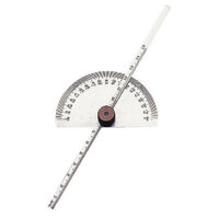 Groz PDG/6 Depth Gauge & Protractor Round Head 150mm GZ-01221