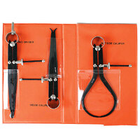 Groz CD/SP/6/ST Premium Caliper & Divider Set 3 Piece 150mm GZ-01492