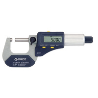 Groz MMED/1 IP54 Electronic Micrometer 0-1/0-25mm GZ-16122