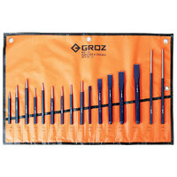 Groz KIT/16/ST Punch & Cold Chisel Set 16 Piece GZ-33002
