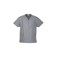 Unisex Classic Scrubs Top Pewter XSmall