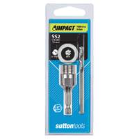 Sutton 1/4-Hex Shank Holesaw Arbor w. HSS Pilot Bit - Suits 32-60mm Holesaws H112SS2