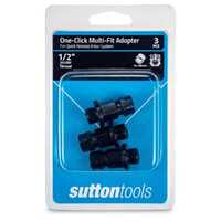 Sutton Quick Release Holesaw Adaptor Kit - Suits 14-30mm Holesaws - 3 Piece H1228013