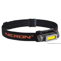 Nicron Twin-Beam Mini Rechargeable Headlamp H17