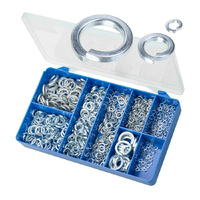 Torres 500pc Zinc Plated Spring Washers HAK06