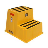 Gorilla moulded safety 2 step yellow 150kg Industrial