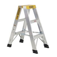 Gorilla Double sided A-frame Ladder 0.9m (3ft) 150kg Industrial