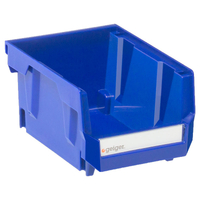 Geiger Small Short HB Series Bin - Blue HB210B